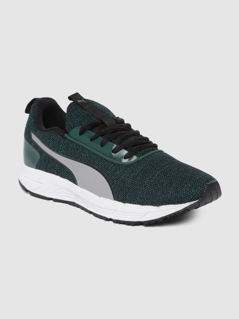 

Puma Men Green Progression Pro Idp Mesh Running Shoes