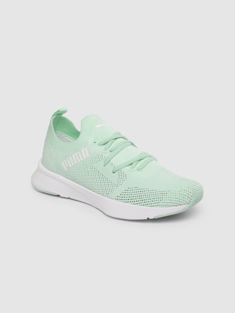 

Puma Women Green Flyer Runner Engineer Running Shoes