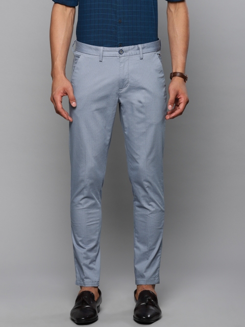 

Louis Philippe Sport Men Blue Slim Fit Printed Chinos