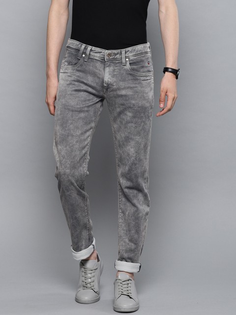 

Louis Philippe Jeans Men Grey Slim Fit Low-Rise Clean Look Stretchable Jeans