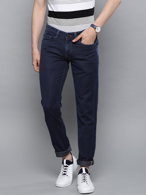 

Louis Philippe Jeans Men Blue Slim Fit Low-Rise Clean Look Stretchable Jeans