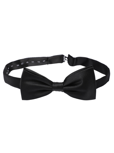 

Louis Philippe Black Solid Bow Tie