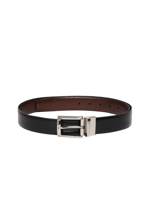 

Louis Philippe Men Brown & Black Reversible Leather Belt