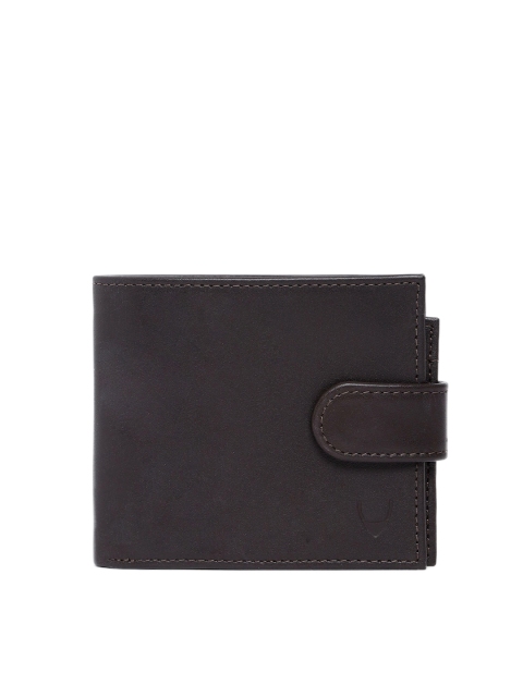 

Hidesign Men Brown Solid Two Fold Leather Wallet