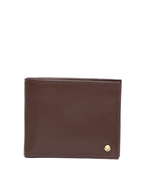 

Hidesign Men Brown Leather Solid Two Fold Wallet