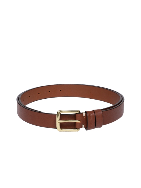 

Hidesign Men Tan Brown Solid Leather Belt