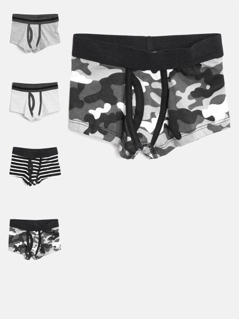 

Marks & Spencer Boys Pack of 5 Trunks T715562D, Grey
