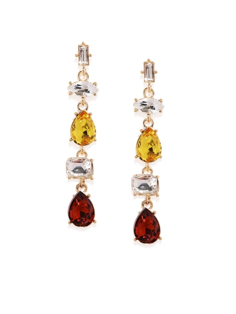 

ToniQ Multicoloured Contemporary Drop Earrings, Multi