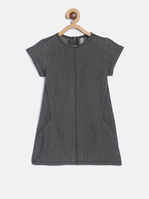 

Lee Cooper Girls Charcoal A-Line Dress
