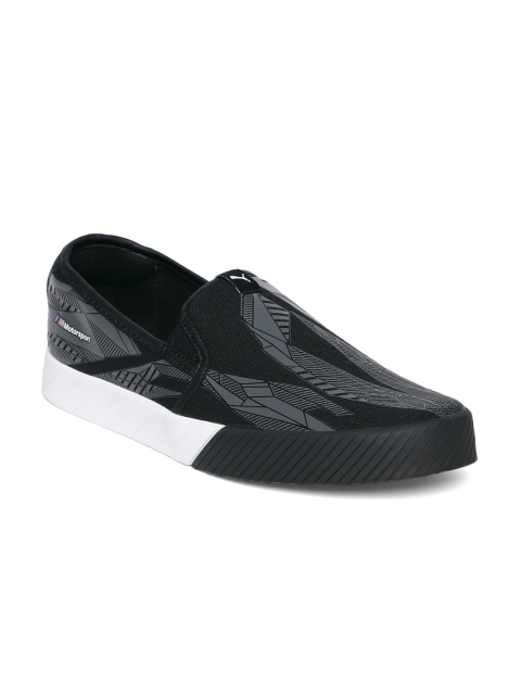 

Puma Unisex Black & Grey Printed BMW MMS Slip-On Sneakers