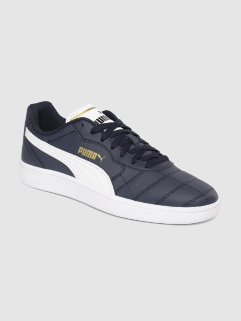 

Puma Unisex Navy Blue Astro Kick Sneakers
