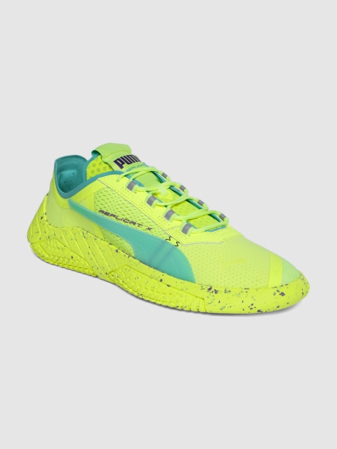 

Puma Unisex Yellow Replicat X Fluro Sneakers