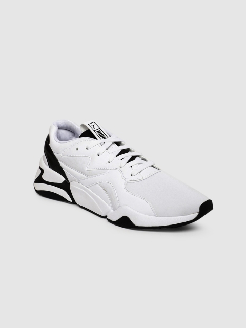 

Puma Women White Solid Nova Sneakers