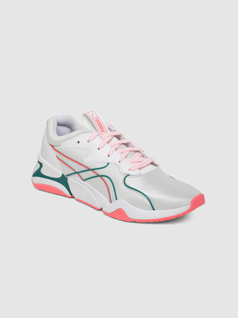

Puma Women White Nova Hypertech Sneakers