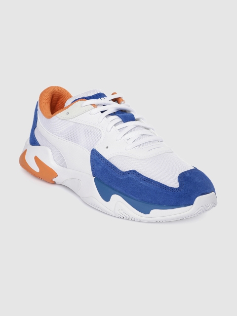 

Puma Unisex White Storm Adrenaline Sneakers