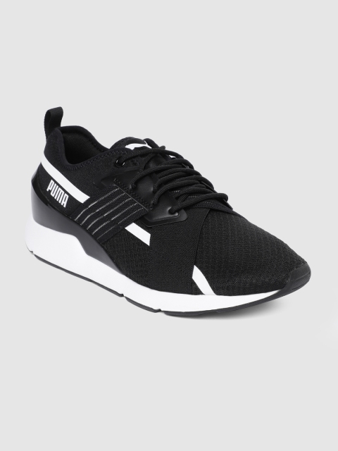 

Puma Women Black Solid Muse X-2 Sneakers