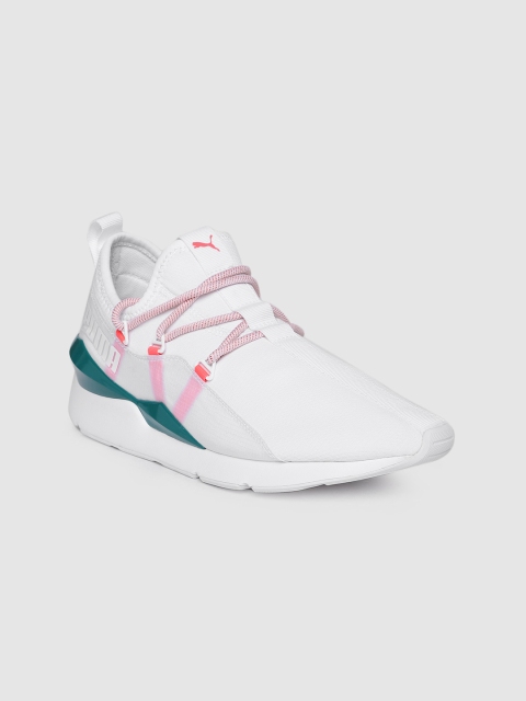 

Puma Women White Muse 2 Hypertech Sneakers