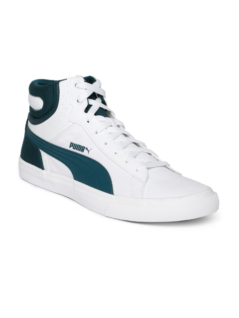 

Puma Unisex White Hip Hop Mid Perf IDP Sneakers