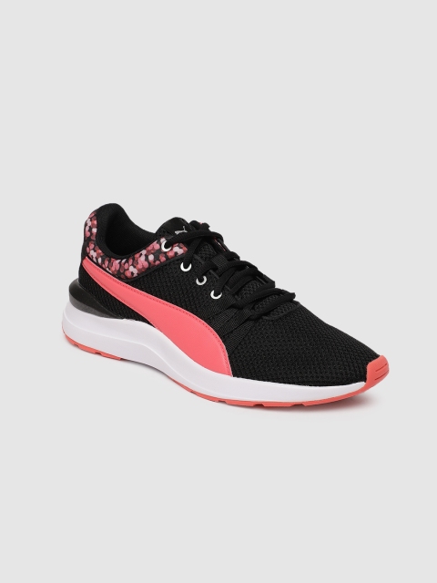 

Puma Women Black Adela Neon Lights Sneakers