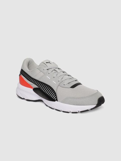 

Puma Unisex Grey Solid Future Runner Sneakers