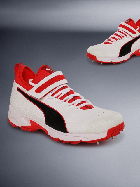 

Puma Men White Synthetic 19.1 Bowling Cricket Shoes