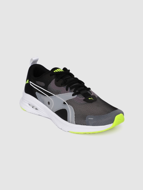 

Puma Women Black Hybrid Fuego Shift Running Shoes