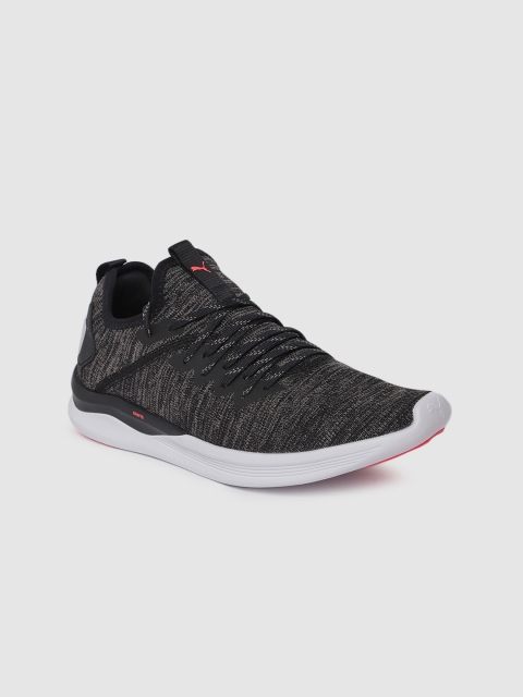 

Puma Women Black IGNITE Flash evoKNIT Running Shoes