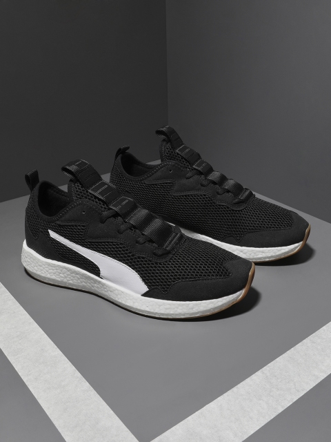 

Puma Men Black NRGY Neko Skim Running Shoes
