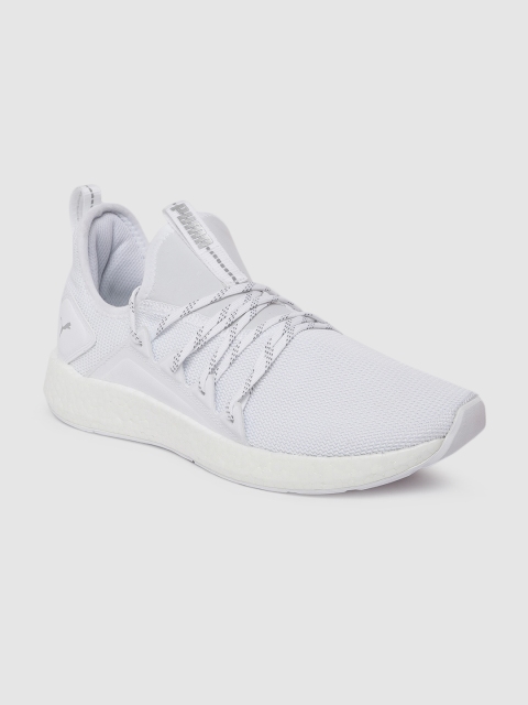 

Puma Men White NRGY Neko Lights Running Shoes