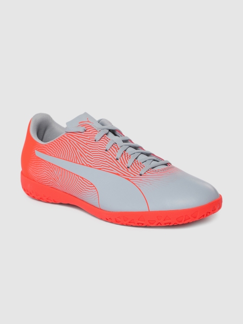 

Puma Men Grey & Orange Spirit II IT Football Shoes