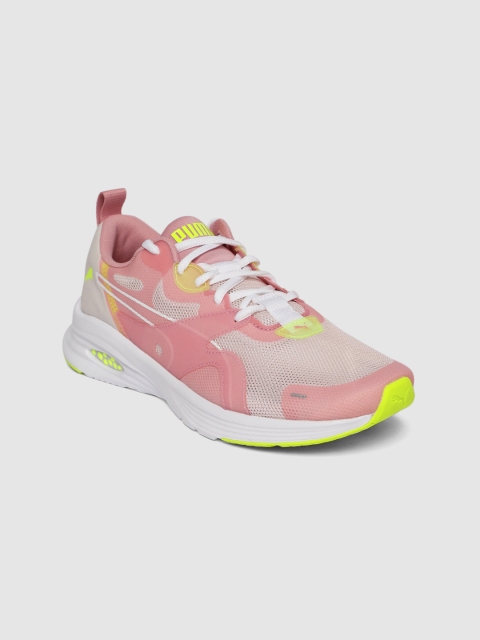 

Puma Women Pink Hybrid Fuego Shift Running Shoes