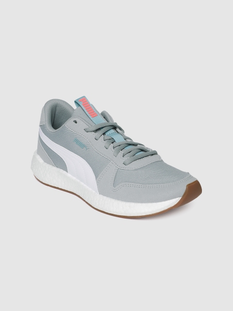 

Puma Women Grey NRGY Neko Retro SoftFoam+ Running Shoes