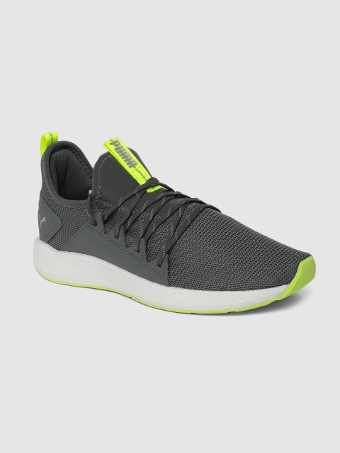 

Puma NRGY Neko Lights Men Grey Mesh Regular Running Shoes