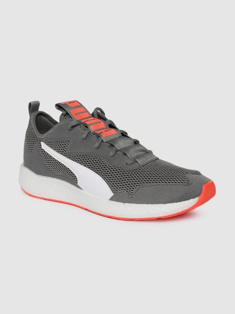 

Puma Men Grey NRGY Neko Skim Running Shoes