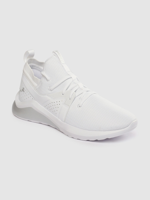 

Puma Men White Emergence Lights Running Shoes