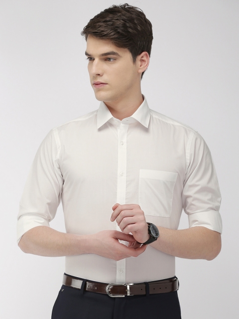 

Raymond Men White Slim Fit Solid Formal Shirt