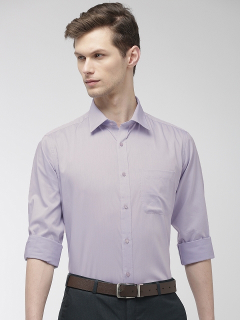 

Raymond Men Grey Slim Fit Solid Formal Shirt