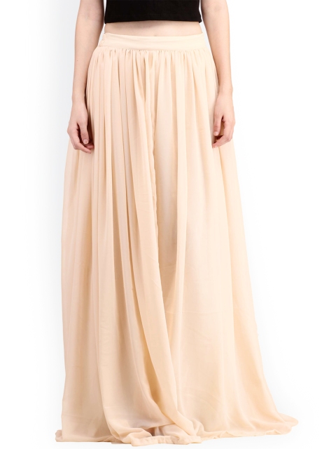 

Cation Beige Maxi Skirt