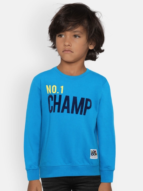 

Pepe Jeans Boys Blue Printed Sweatshirt