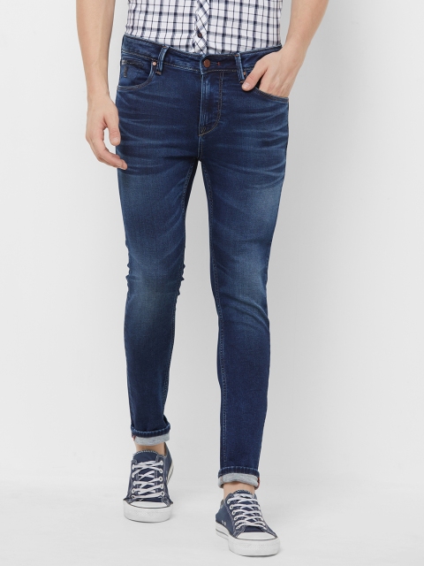 

Killer Men Blue Skinny Fit Mid-Rise Clean Look Stretchable Jeans