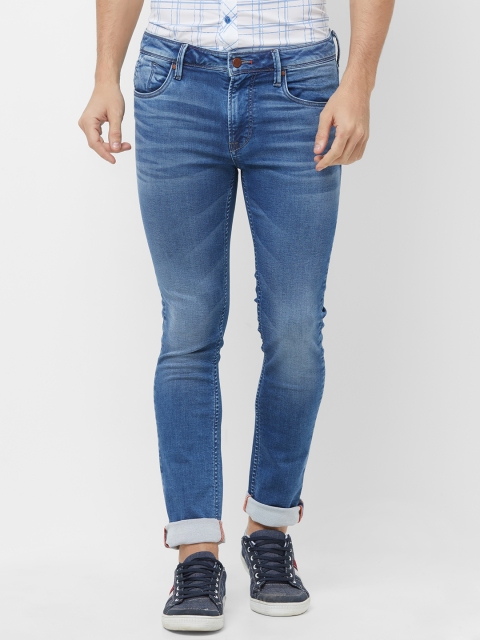 

Killer Men Blue Slim Fit Mid-Rise Clean Look Stretchable Jeans
