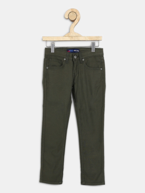 

Pepe Jeans Boys Olive Slim Fit Stretchable Jeans