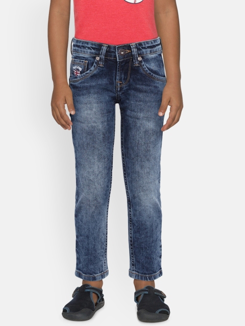 

Pepe Jeans Boys Blue Slim Fit Mid-Rise Clean Look Stretchable Jeans