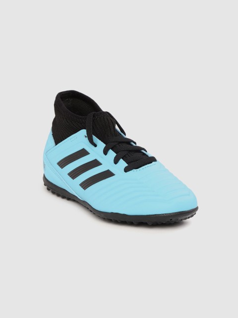 

ADIDAS Boys Blue Predator 19.3 Turf Textured Football Shoes