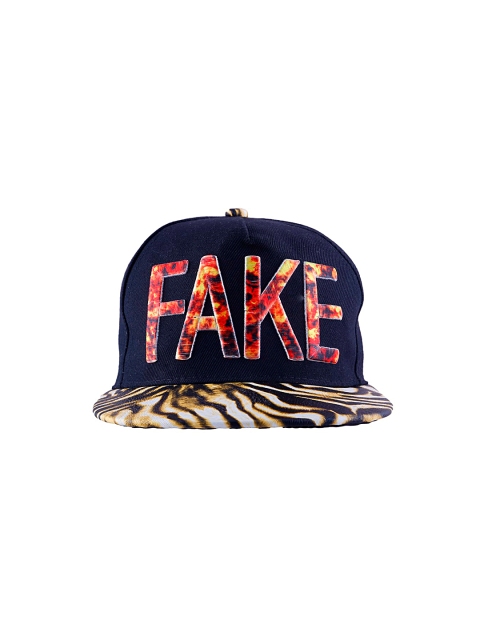 

FabSeasons Men Black Printed Hip Hop Cap