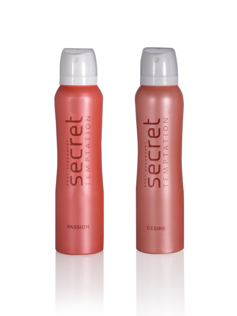 

Secret Temptation Women Set of 2 Deodorants, Pink