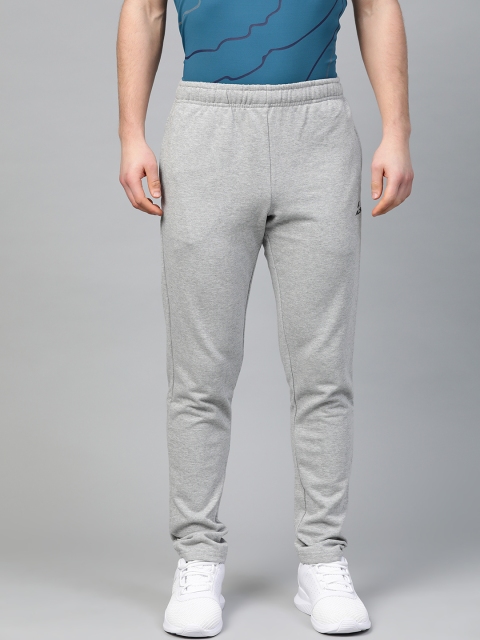 

Alcis Men Grey Melange Slim Fit Solid Track Pants