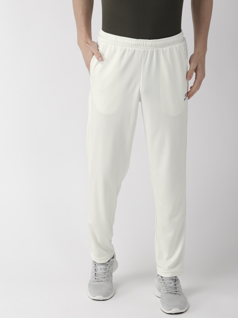 

Alcis Men Solid Off White Cricket Track Pants