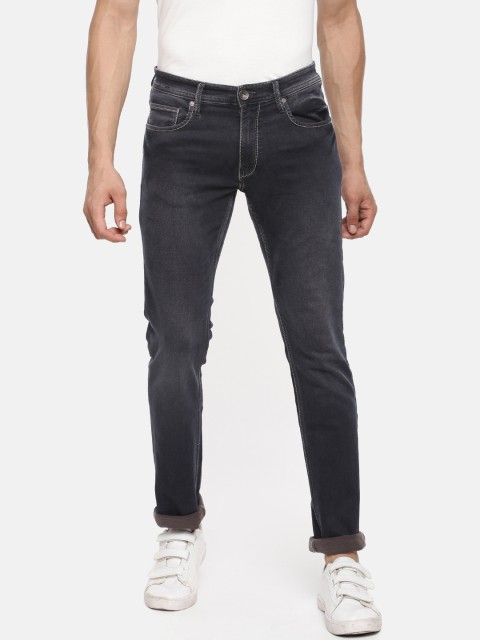 

Pepe Jeans Men Navy Blue Vapour Slim Fit Low-Rise Clean Look Stretchable Jeans