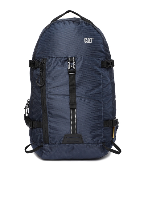 

CAT Unisex Blue Solid Backpack